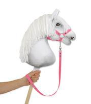 Hobby Horse Webbing Lead - Pink
