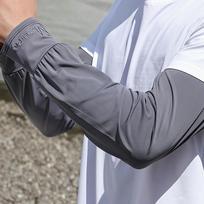 1Pc Ice Sleeve Straight Tube Summer Sun Protection Sleeve for Men, Loose Ice Sleeve for Outdoor Driving, UV Protection pilka spalva