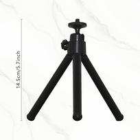 Suitable for LCD Projectors, Durable Aluminum Tube Material, 2 Color Options, Portable Small Projector Stand - 360° Rotatable Desktop Tripod juoda