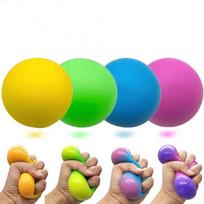 Slow Rising Stress Balls Fidget Toys for Adults Dough Squishy Balls Soft Sensory Calm Down Item for Classroom Autism ADHD green