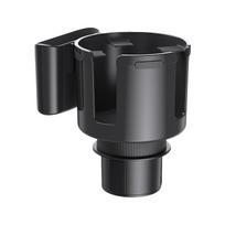 Universal Car Cup Holder Adapter with Adjustable Base and Side Slot for Large Bottles and Mugs Compatible with Most Vehicles one size juoda