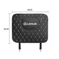 Automobilio sėdynės atlošo apsauga nuo spyrių Lexus F-SPORT ES RX NX LS UX LM LX GX LC RZ IS CT GS RC HS SC TX LBX IS300 RX350 gray