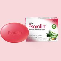 Psorolin Derma Skin Care Soap Nourishing Everyday Body Cleanser Bars Pack Of 2 Total Volume 75G Made In India For All Skin