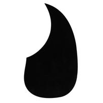 Bird-shaped Transparent Acoustic Guitar Pickguard  Protects Guitar Black-C 38 Inch