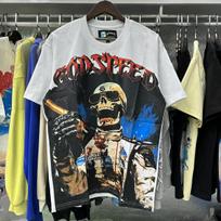 Godspeed American High Street Loose Teen Couple Crew Neck Pullover Casual Commuter ins Short Sleeves S balta