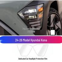 2024-2026 Hyundai KONA Light Film, Color Changing Black TPU Headlight Protection Sticker. Default