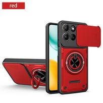 Armor Funda For Honor X5C HonorX5C Plus 4G Case Car Magnetic Holder Ring Phone Coque For Honor X5C Plus Lens Protect Cover Capa HONOR X5C Plus