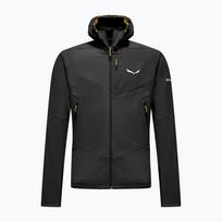 Vyriškas flisinis džemperis Salewa Ortles Fleece Pro Hooded Black Out