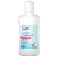 TEPE, burnos skalavimo skystis, drėkinamasis, sausai burnai, obuolių-mėtų skonio, 500ml