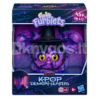 FURBY KPOP DEMON HUNTERS Interaktyvus žaislas „Furblets Saja Boy Demon“, 7,6 cm