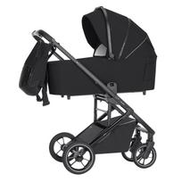 Carrello ALFA CRL-6507 2024 Midnight Black 2in1 Universalus vežimėlis