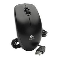 LOGITECH B100 optical Mouse black USB for Business OEM | 910-003357