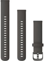 Garmin watch strap Venu 2S 18mm, graphite/slate | 010-12932-0E