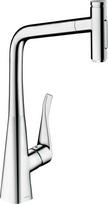 Virtuvinis maišytuvas su ištraukiama žarna Hansgrohe Metris Select M71 72833000