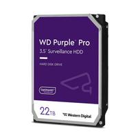 HDD|WESTERN DIGITAL|Purple Pro|22TB|512MB|7200 rpm|3,5"|WD221PURP