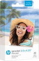 HP photo paper Sprocket Zink 8.9x10.8cm 20 sheets | HPIZ3X420