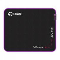 Lorgar Main 313, Gaming mouse pad, High-speed surface, Purple anti-slip rubber base, size: 360mm x 300mm x 3mm, weight 0.195kg | LRG-GMP313