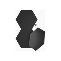 Nanoleaf | Shapes Black Hexagon Expansion pack (3 panels) | 42 W | WiFi | NL42-0101HX-3PK