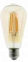 Blaupunkt LED lamp E27 ST64 Amber Filament A60 806lm 2300K | BLAUPUNKT-FA-E27-8-WW