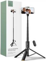 Tech-Protect Selfie Stick Tripod L08S, black | 5906302308286