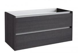 Apatinė spintelė su stalčiais, juodas ąžuolas, 99,4cm BU/10-3DR0/1P1 | 4779038194505