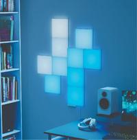 Nanoleaf Blocks Big Squares Starter Kit (6 Panels) | 16M+ colours | N8100K02-6BS