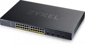 ZYXEL XGS1935-28HP, 28 PORT LITE-L3 SMART MANAGED POE SWITCH, 24X GIGABIT POE AND 4X 10G SFP+, HYBRID MODE, STANDALONE OR NEBULAFLEX CLOUD, 375 WATT POE (5Y WARRANTY) | XGS1935-28HP-EU0101F