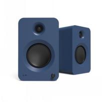 KANTO AUDIO 200W POWERED BOOKSHELF SPEAKERS WITH HDMI ARC, USB-C, AND BLUETOOTH 5.3 - MATTE BLUE, PAIR (INCL. TYPE C POWER CORD) | RENMU-C
