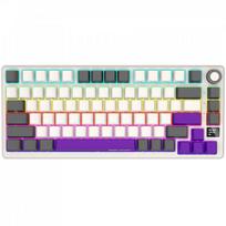 LORGAR KBP7075W, Wireless 75% Mechanical Gaming Keyboard Pro, Beige, EN layout | LRG-KBP7075W-RT-US