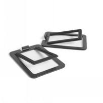 KANTO AUDIO DESKTOP SPEAKER STANDS FOR SMALL SPEAKERS - BLACK (PAIR) | S2