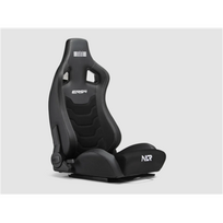 Next Level Racing | ERS4 Elite PU Leather & Suede Edition | Reclining Seat | PU Leather and Suede | Black | NLR-E053
