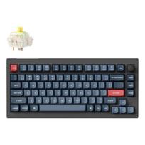 Keychron V1 Max RGB - US Layout - Hot-Swappable Gateron Jupiter Banana Wireless Keyboard | V1M-D4