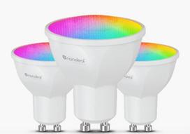 Nanoleaf Essentials Matter Wi-Fi Smart Bulb, 3pcs | GU10 | RGBCW | N7502B02-3GU10