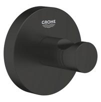 Rankšluosčio kabliukas GROHE QUICKFIX START 411732430, juodas matinis