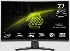 LCD Monitor|MSI|MAG 275CQF E18|27"|Gaming/Curved|Matte|Panel VA|2560x1440|16:9|180Hz|0.5 ms|Colour Black|MAG275CQFE18