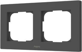 Aqara Switch Frame H2 (2-gang), grey | FE-X01D-G