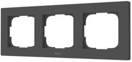 Aqara Switch Frame H2 (3-gang), grey | FE-X02D-G