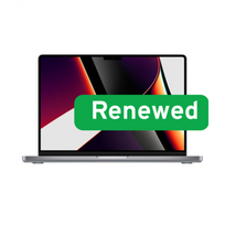 IŠPARDAVIMAS. Apple ATNAUJINTA Grade B | MacBook Pro | 14 " | 16GB | SSD | 1000GB | Apple M1 Pro 16-core CPU | macOS | Keyboard language English/Russian | 12 month(s) | MACA2442M1Pro16GB1TBBspaceGrayENG-RU