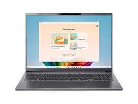 Notebook|ACER|Aspire|Aspire 16 AI|CPU Qualcomm Snapdragon|X1-26-100|3 GHz|16 "|1920 x 1200 pixels|RAM 16GB|LPDDR5x-SDRAM|SSD 512GB|Discrete graphics Not available|On-board graphics Yes|Numeric keypad Yes|OS installed Windows 11 Home|Colour Grey|Weight 1.55 kg|NX.JLNEL.001