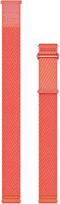Garmin watch strap Quick Release ComfortFit Fabric 20mm, coral/red pink | 010-14400-04
