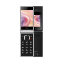 myPhone Tango 2 LTE | Black | 3.5 + 2.4 " | 48MB | 128MB | Dual SIM | Bluetooth | 5 | Main camera resolution 2 MP | 1700 mAh | TEL001110
