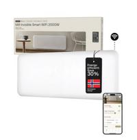 Mill Invisible Smart WiFi Heater | PA2000WIFI4 | Panel Heater | 2000 W | Suitable for rooms up to 24-28 m² | White | IPX4