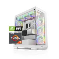Kompiuteris "ZenForce 7800X3D - 4"  | AMD Ryzen™ 7 9800X3D 8-Core | B850 lustas | 32GB DDR5 (2x16GB) | 2TB M.2 PCIe SSD | GeForce RTX™ 5070 Ti 16G OC GDDR7 DLSS 4 | 250987_a | RTX IT'S' ON, DLSS 4, Ray Tracing, Reflex 2, AI PC, NVIDIA Studio | Dovana RGB žaidimų klaviatūra ir pelė