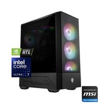 Kompiuteris "MSI Ultra 7 PRO" | Intel® Core™ Ultra 7 265K 3.3 GHz iki 5.5 GHz | MSI B860M GAMING PLUS WIFI | 32GB DDR5 (2x16GB) | 2TB NVMe SSD | GeForce RTX™ 5080 16GB OC GDDR7 DLSS 4 | 250175_a | RTX IT'S' ON, DLSS 4, Ray Tracing, Reflex 2, AI PC, NVIDIA Studio | Dovana RGB žaidimų klaviatūra ir pelė