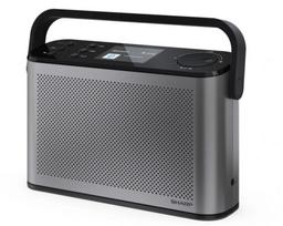 Sharp OSAKA Stereo Portable Digital Radio | DR-P540(GY) | USB port | Bluetooth | FM radio | Wireless connection