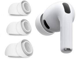 Tech-Protect ear tips AirPods Pro 3, white | 5906302335565