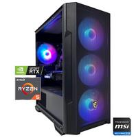 Kompiuteris "eSports Gaming 7" | AMD Ryzen™ 5 5600X | B550M lustas | 16GB DDR4 (2x8GB) | 1TB SSD | GeForce RTX™ 5060 8GB OC GDDR7 DLSS 4 | 201250_5060 | RTX IT'S' ON, DLSS 4, Ray Tracing, Reflex 2, AI PC, NVIDIA Studio | Dovana RGB žaidimų klaviatūra ir pelė