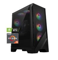 Kompiuteris "MSI PRO RTX5070" | AMD Ryzen™ 5 5600X | 32GB DDR4 (2x16GB) | 1TB SSD M.2 | GeForce RTX™ 5070 12G OC GDDR7 DLSS 4 | 240564_5070 | RTX IT'S' ON, DLSS 4, Ray Tracing, Reflex 2, AI PC, NVIDIA Studio | Dovana RGB žaidimų klaviatūra ir pelė