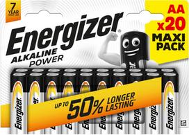 Energizer battery Alkaline Power AA/LR6 CHP20 | 7638900442359