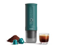 OUTIN Nano Espresso Machine, model OTEM-01, color Outin Teal | OTEM-01-TEAL